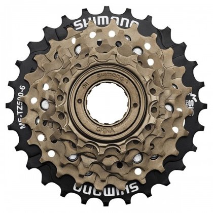 Galinis žvaigždžių blokas užsukamas Shimano MF-TZ500 6 pavarų 14-28T