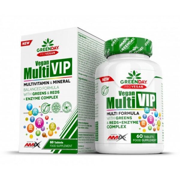 Amix GreenDay Universalus vitaminų kompleksas Multi Vip