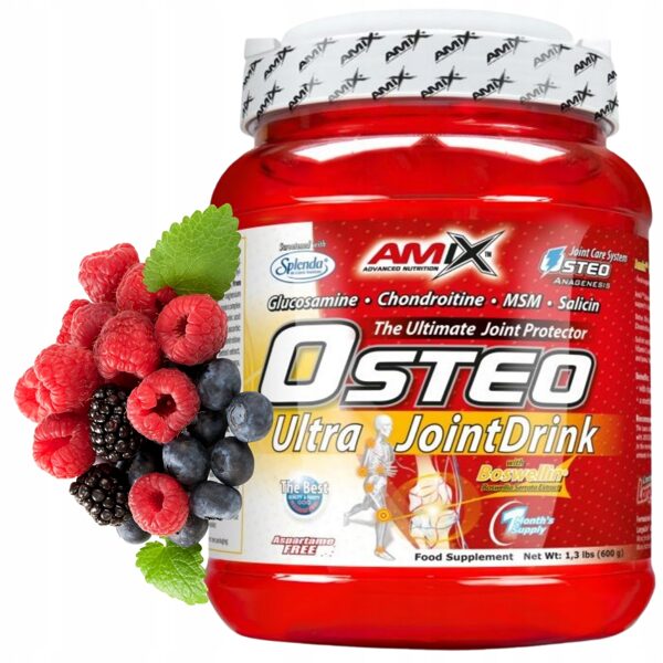 Amix Osteo Ultra GelDrink 600g (kolagenas + veikliosios medžiagos)