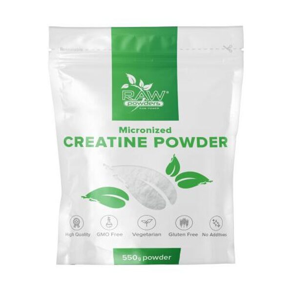 Raw Powders Micronized Creatine 250g