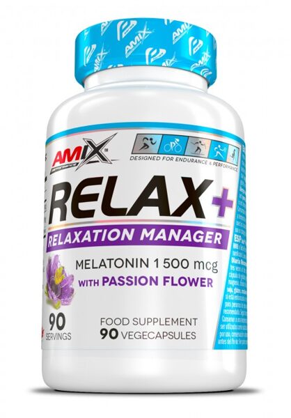 Amix Performance Relax+ 90kaps (melatoninas)